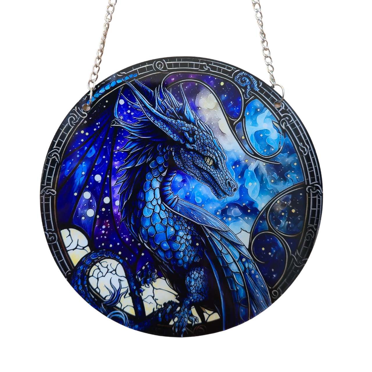 15cm Acrylic Suncatcher - Celestial Dragon