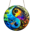 15cm Acrylic Suncatcher - Nature Ying Yang