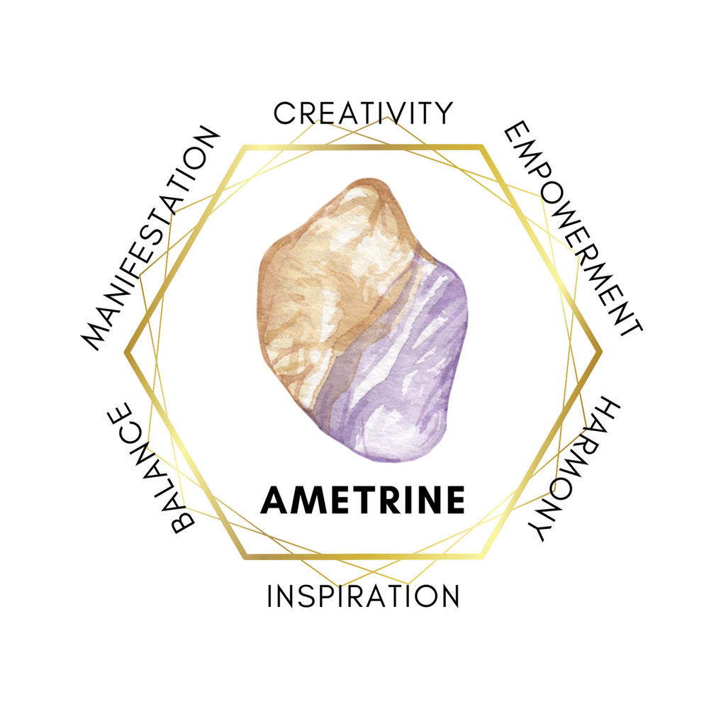 Ametrine 75cm-80cm Chips Strand