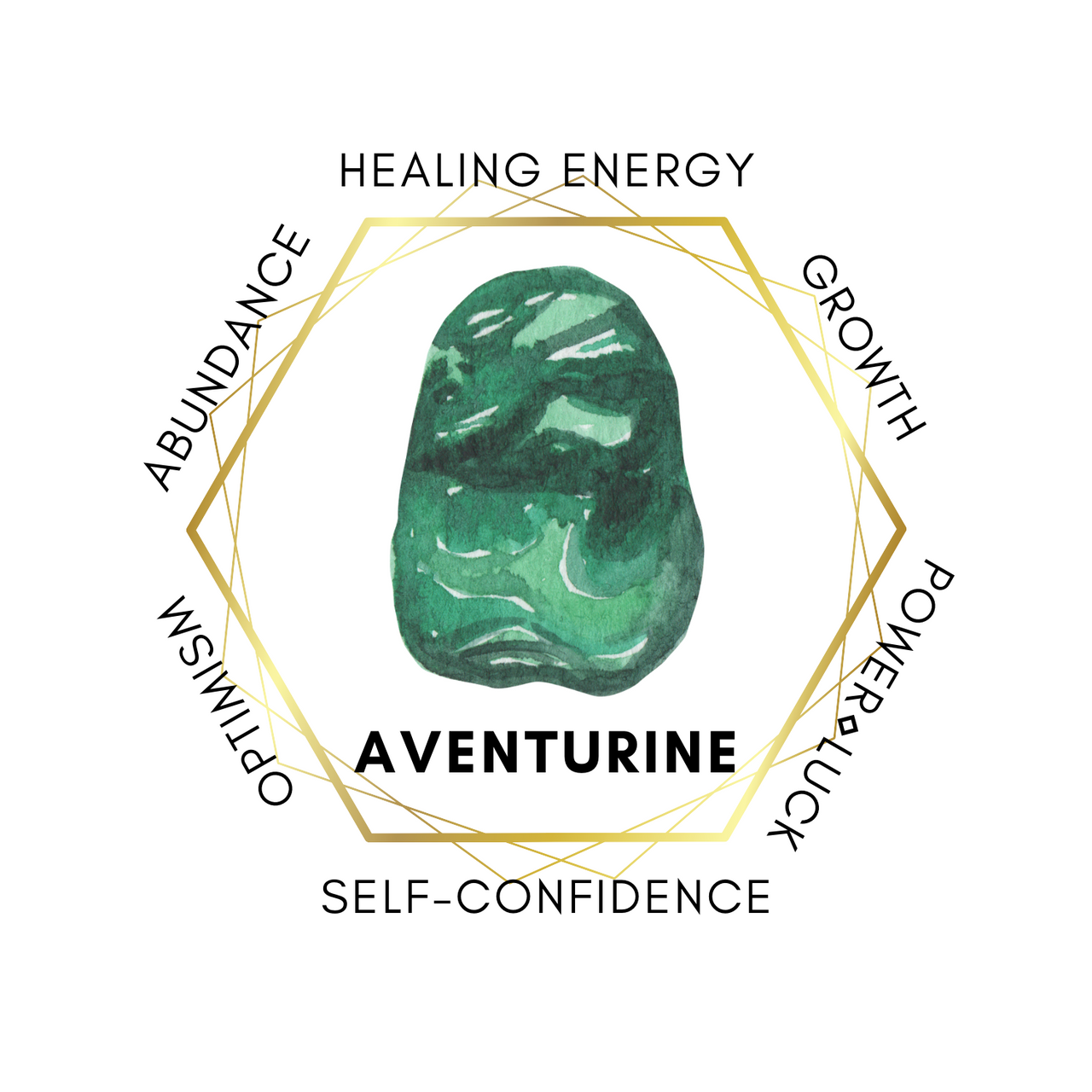 Gemstone Butterfly - Aventurine