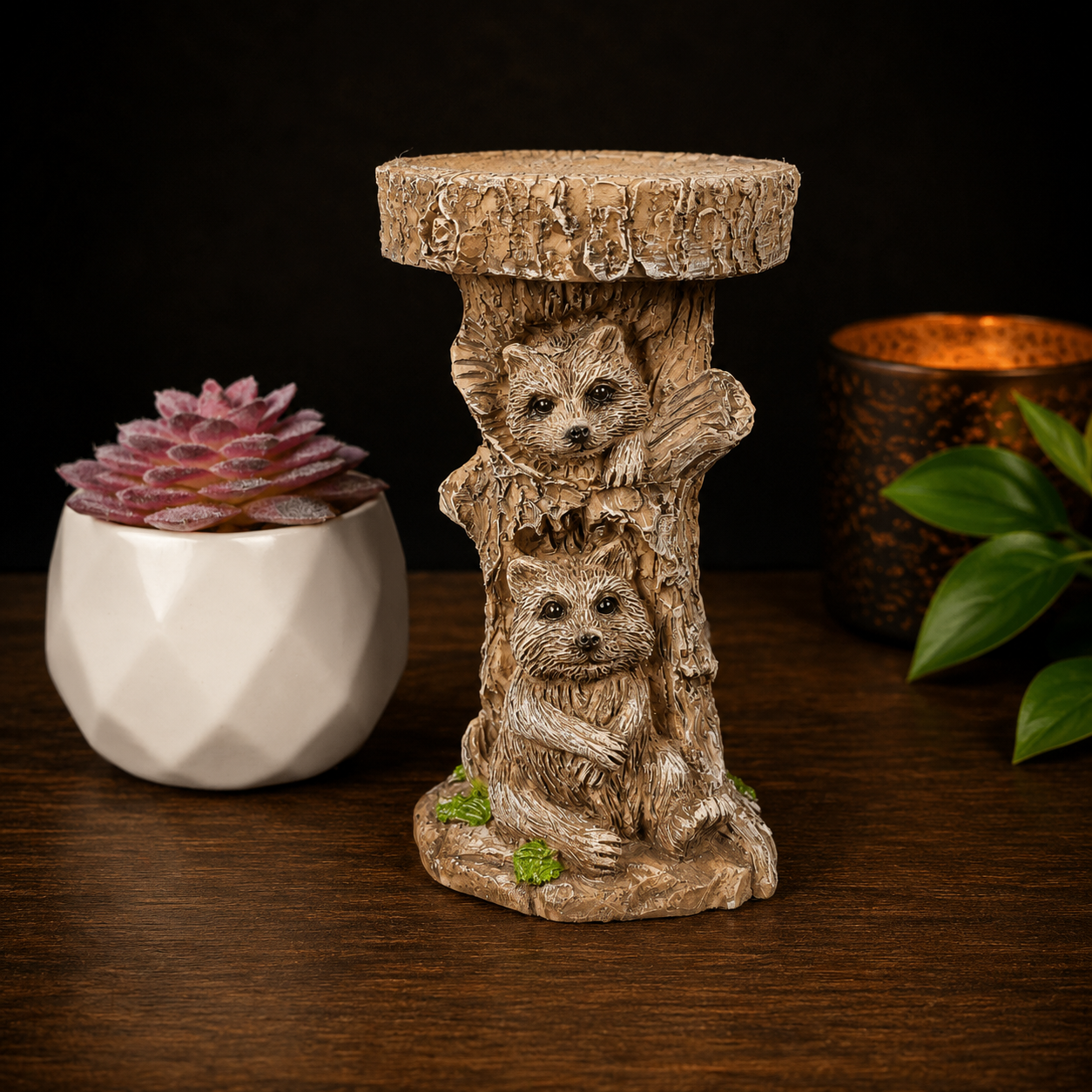 13cm Raccoon Sphere Stand