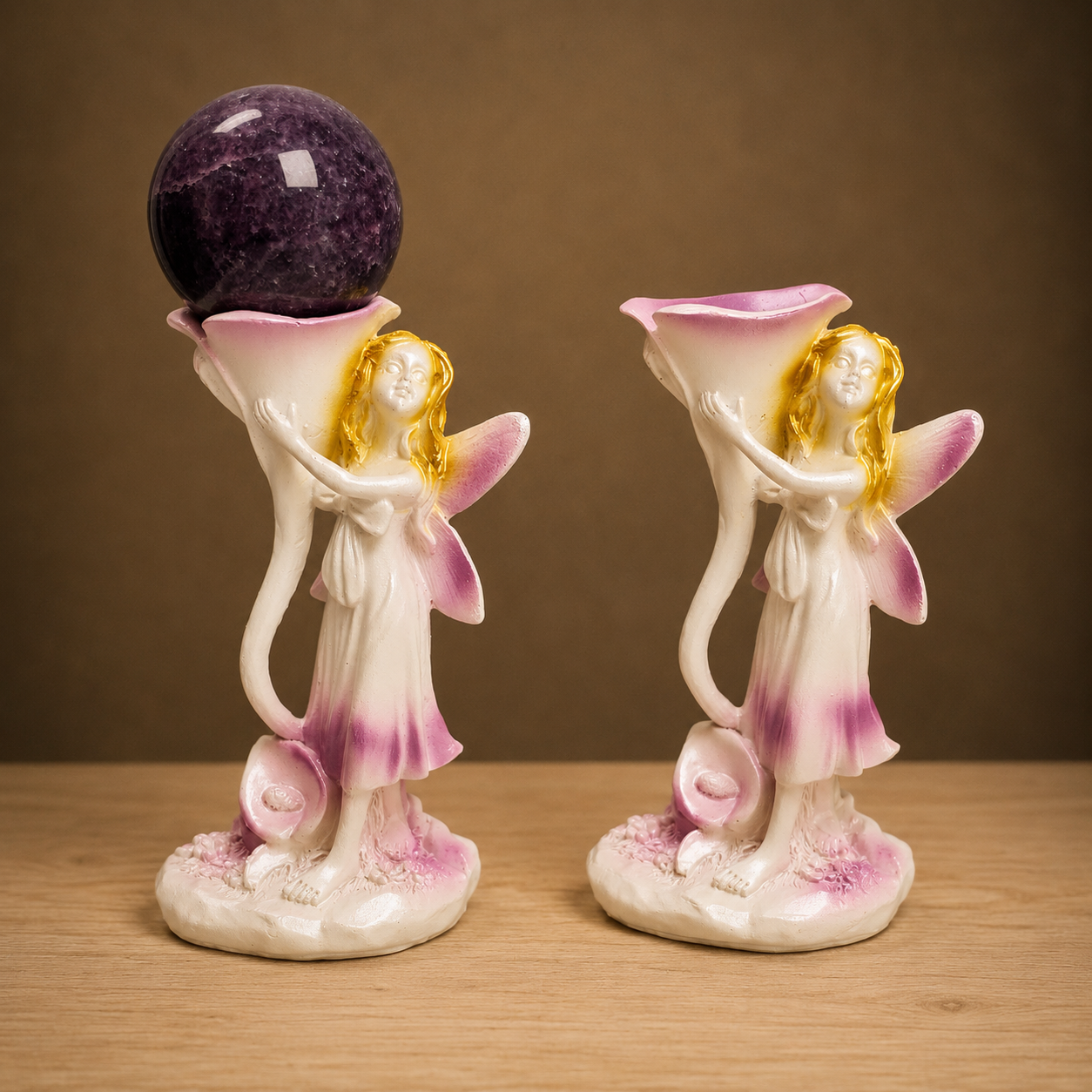 Magenta Fairy Sphere Stand