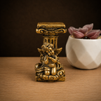 Bronze Cherub Sphere Stand