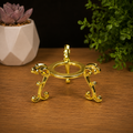 Metal Sphere Stand - Gold