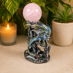 Blue Dragon Castle Sphere Stand