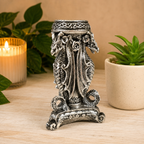 Silver Triple Dragon Sphere Stand