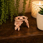 Rose Gold Butterfly Metal Sphere Stand