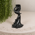Black Peacock Sphere Stand