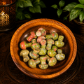 2cm Gemstone Mushroom - Unakite