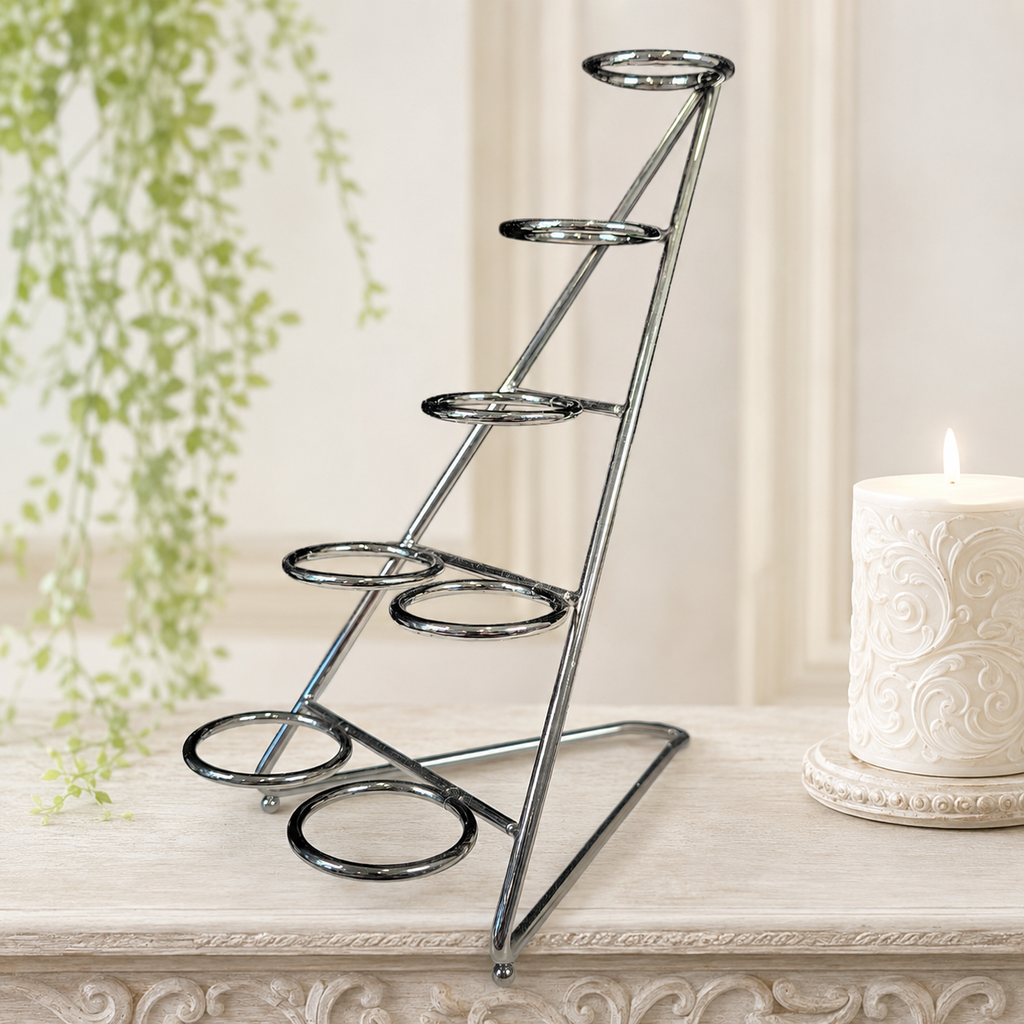 Gunmetal Grey 7 Sphere Metal Stand