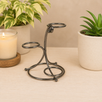 Gunmetal Grey 3 Sphere Metal Stand