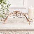 Rose Gold 5 Sphere Arch Metal Stand