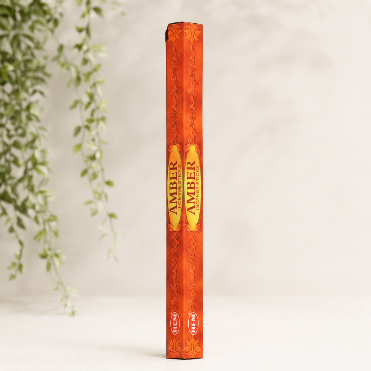 Amber Hem Incense Sticks - 20 sticks