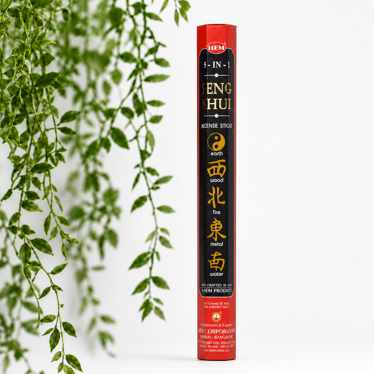 Feng Shui 5 in 1 Hem Incense Sticks - 20 sticks
