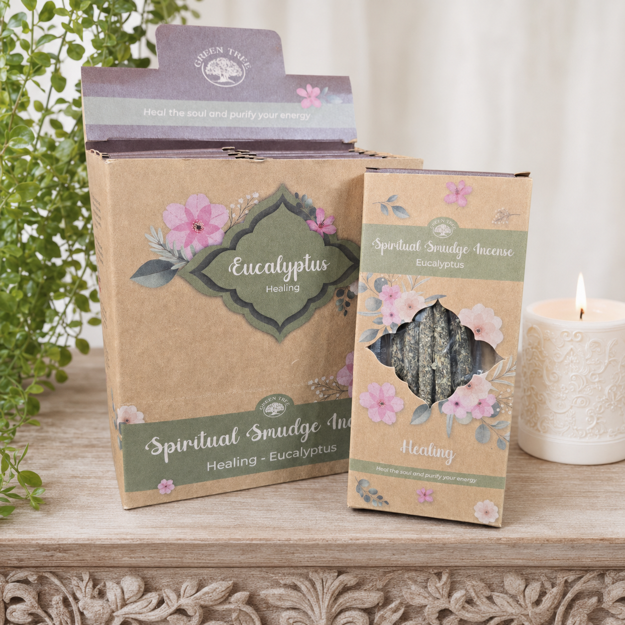 Eucalyptus Spiritual Smudge Incense - Healing
