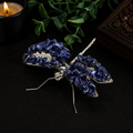 Gemstone Dragonfly - Blue Goldstone