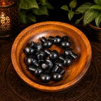 2cm Gemstone Mushroom - Obsidian