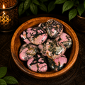 3cm Gemstone Heart - Rhodonite