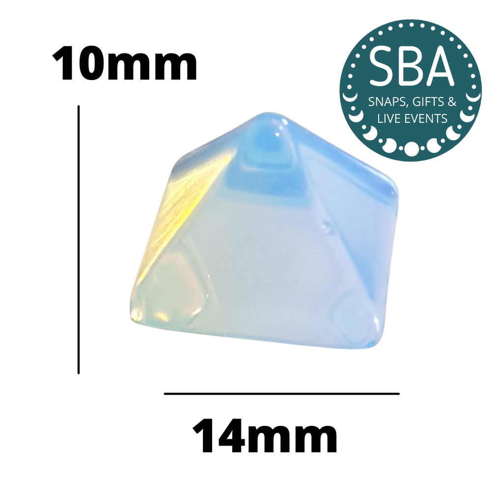 Mini Gemstone Pyramid - Opalite x 2