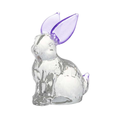 Glass Rabbit - Purple
