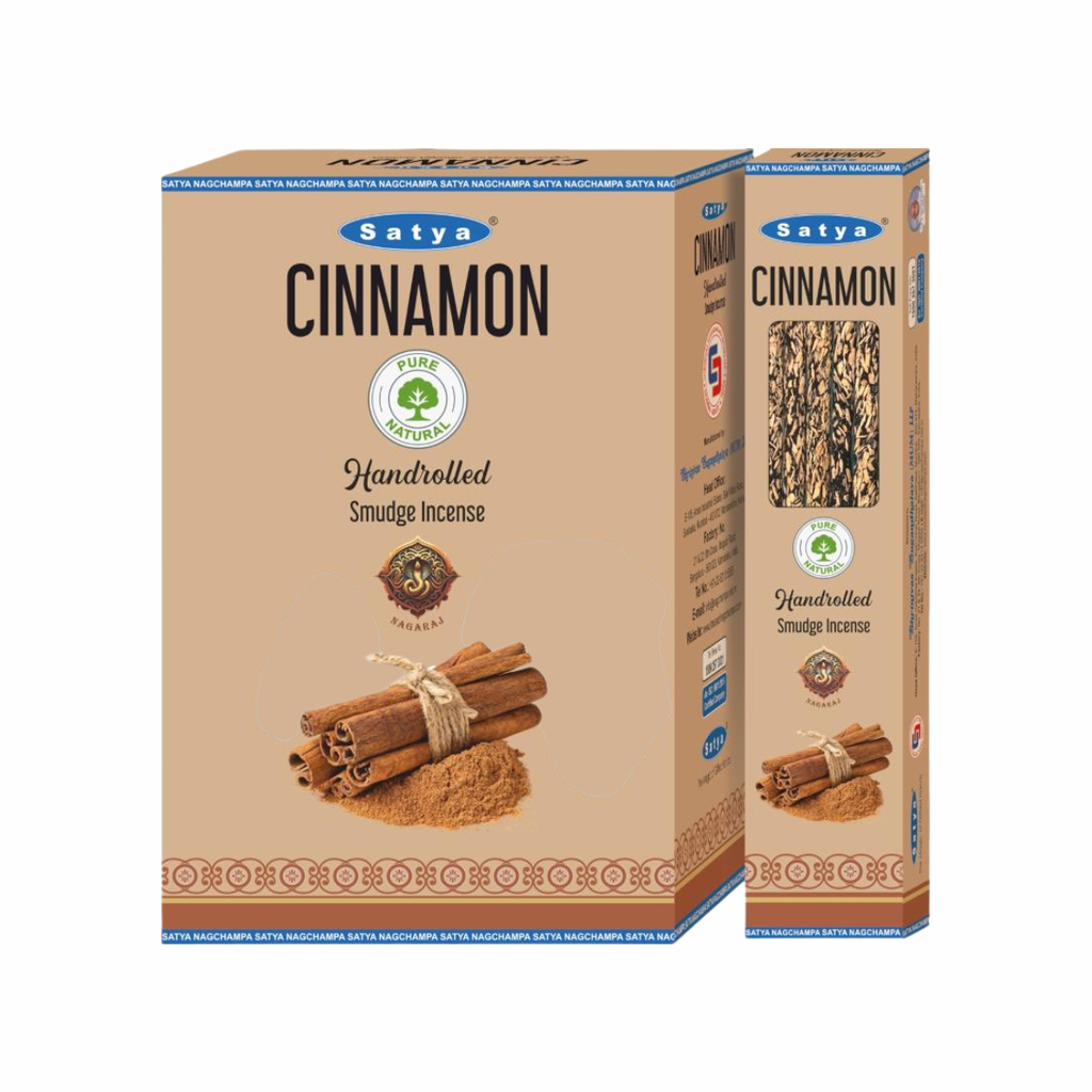 Cinnamon Satya Hand Rolled Smudge Sticks