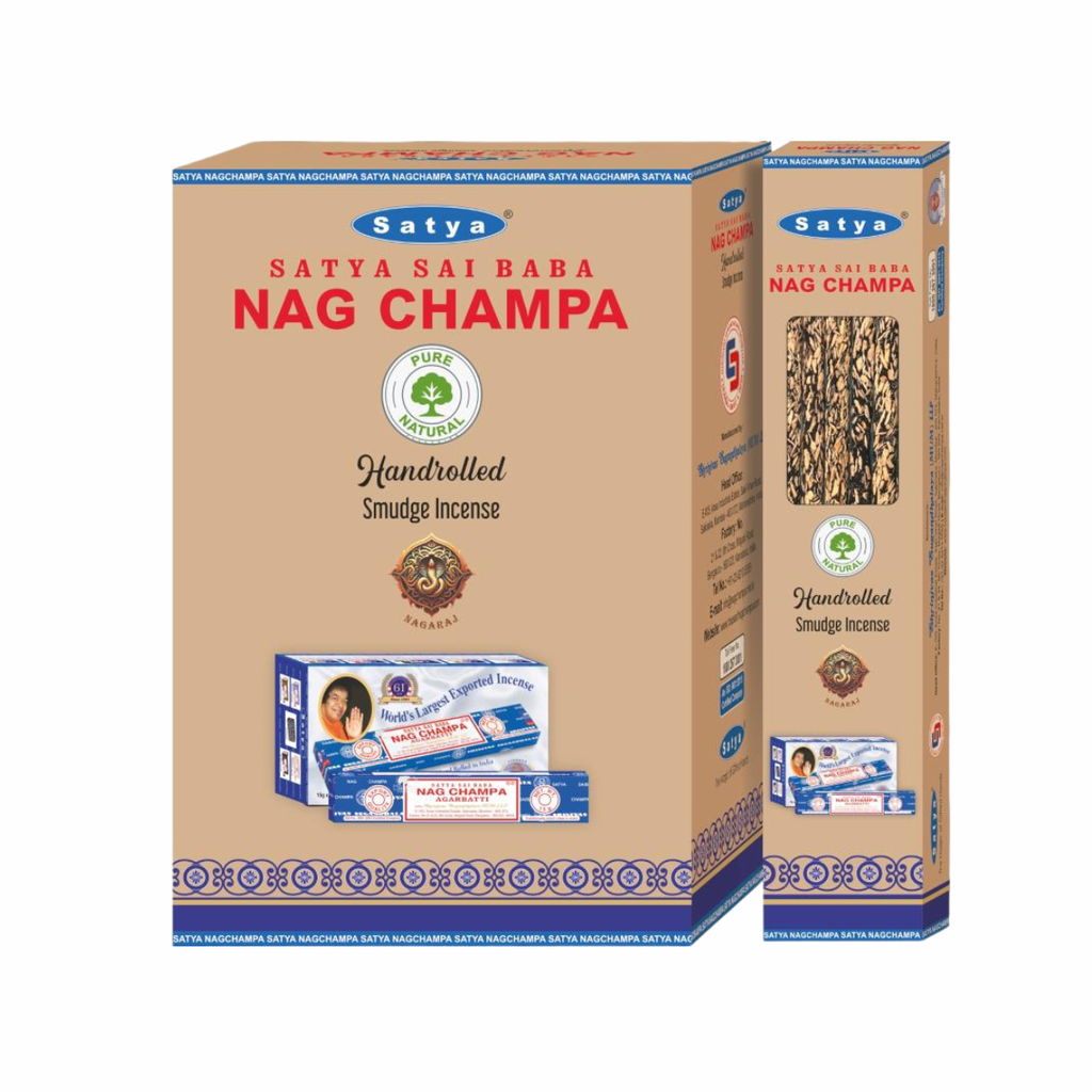 Nag Champa Satya Hand Rolled Smudge Sticks
