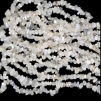 White Moonstone 75cm-80cm Chips Strand