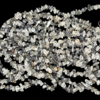 Tourmalinated Quartz 75cm-80cm Chips Strand