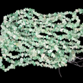 Green Strawberry Quartz 75cm-80cm Chips Strand