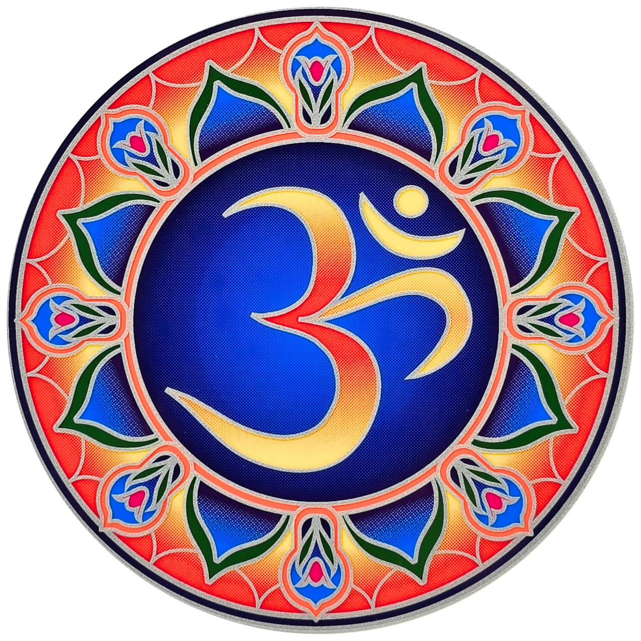 Cosmic Ohm 14cm Sunseal Glass Sticker
