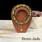 6mm Jade Gemstone Bracelet