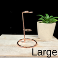 Large Rose Gold Metal Wand Stand
