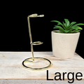 Large Gold Metal Wand Stand