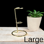 Large Gold Metal Wand Stand