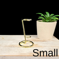 Small Gold Metal Wand Stand