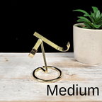 Medium Gold Metal Heart Stand (for 10cm-12cm diam. hearts)