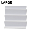 Large Gemstone Carving Display Stand - White