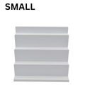 Small Gemstone Carving Display Stand - White