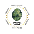 3cm Gemstone Star - Kambaba Jasper