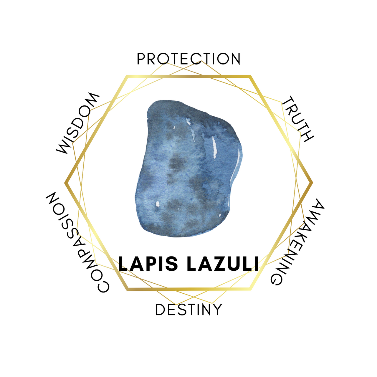 8mm Lapis Lazuli Gemstone Bracelet