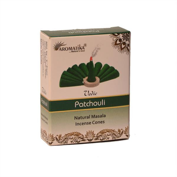 Aromatika Dhoop Incense Cones - Patchouli