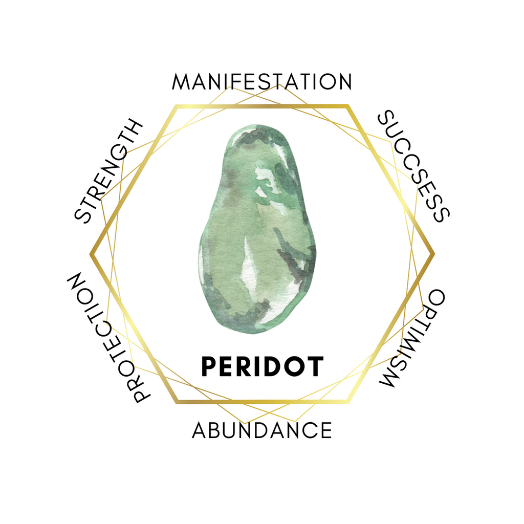 Gemstone Butterfly - Peridot