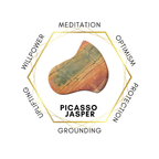Gemstone Butterfly - Picasso Jasper