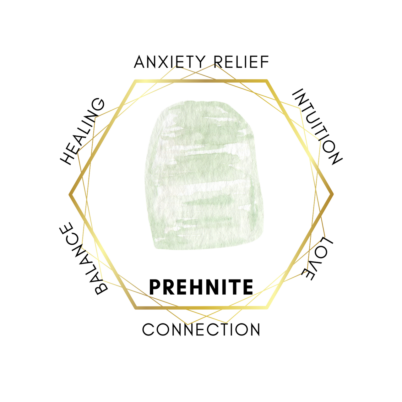 Gemstone Chips 100g - Prehnite