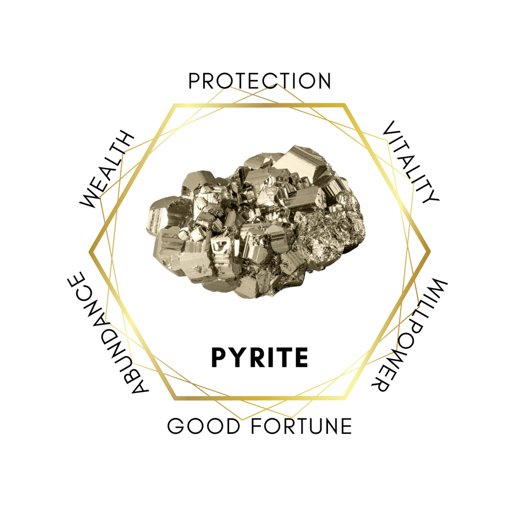 6mm Pyrite Gemstone Bracelet