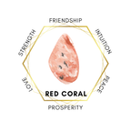 Gemstone Chips 100g - Red Coral