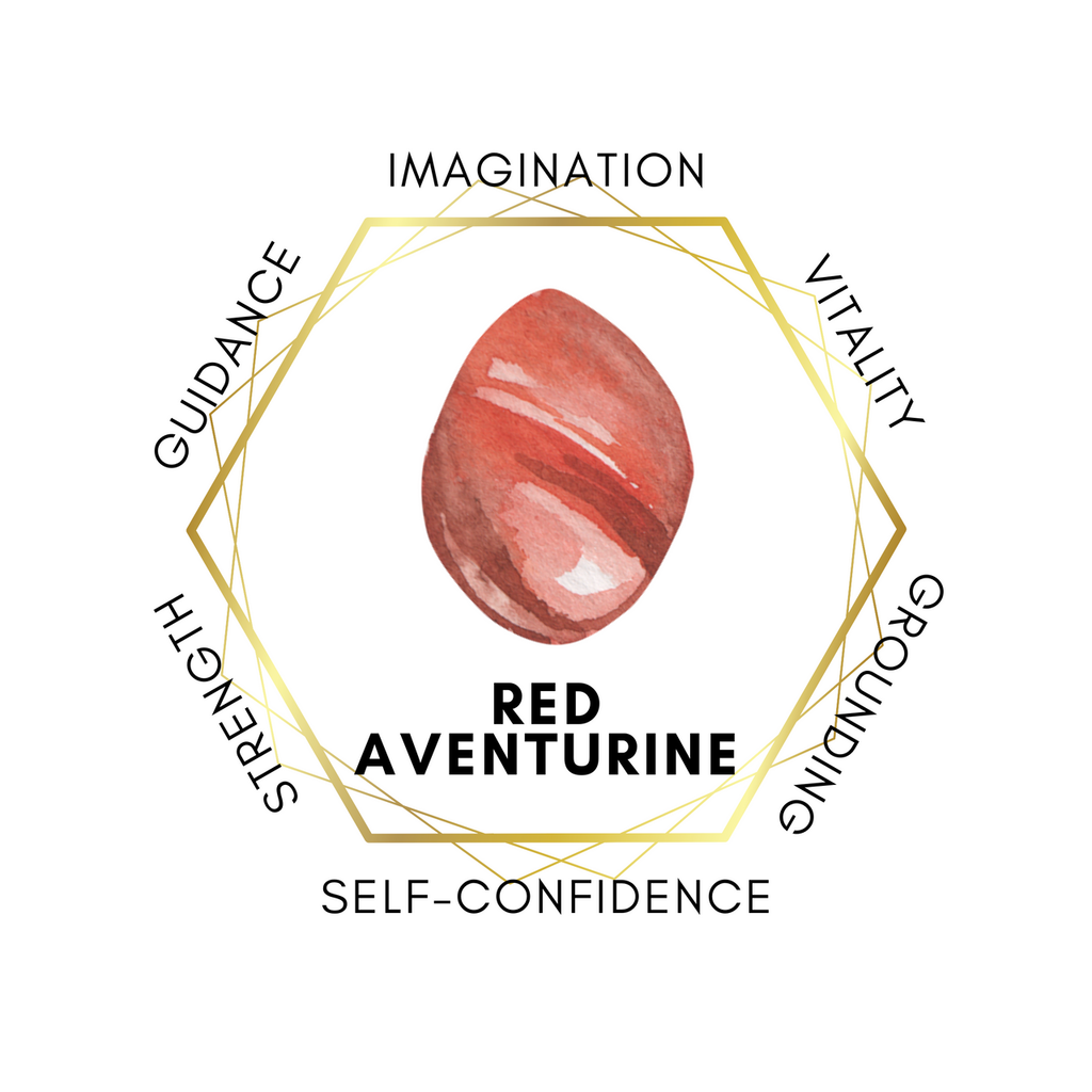 Red Aventurine 75cm-80cm Chips Strand