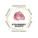 6mm Strawberry Quartz Gemstone Bracelet