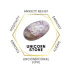 6mm Unicorn Stone Gemstone Bracelet