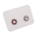 Stainless Steel Stud Earrings - Sun